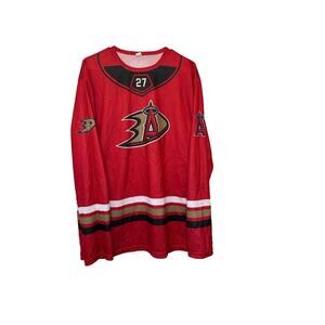Mike Trout Angels/Ducks Hockey Style Jersey – Ducks Night SGA Giveaway #27 Rare